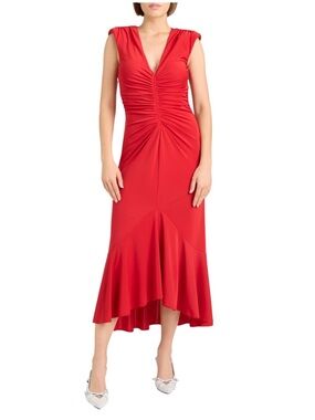 NWT Cinq A Sept Women's Dianne Dress, Candy Apple